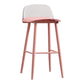Scandinavian Footrest Home Stool Matte Finish Plastic Bar Stool Clearhalo 'Bar Furniture' 'Bar Stools' 'bar_stools' 'furn' 'furn_bar_stools' 'Furniture' 'furniture_bar_stools' 'Kitchen & Dining Furniture' 1200x1200_8262180b-019a-4fbc-95b4-1d0f75c44fb7