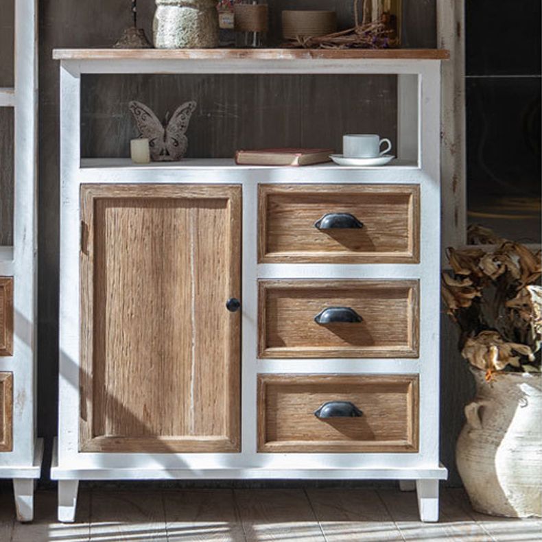 Wood 1 - Door Accent Cabinet Distressed Brown Shelves Included Chest with Drawers Clearhalo 'Cabinets & Chests' 'cabinets_chests' 'furn' 'furn_cabinets_chests' 'Furniture' 'Living Room Furniture' 1200x1200_8264ab96-ebae-44db-a26f-397dc48d1167