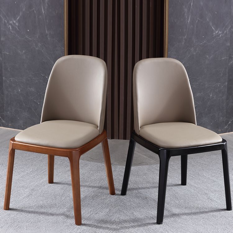 Wood Industrial Dining Chair with Color Cushion Solid Chair for Dining Room Clearhalo ' kitchen&dining_furn' 'Dining Chairs' 'Dining Tables & Seating' 'dining_chair' 'furn' 'furn_dining_chair' 'Furniture' 'furniture_dining_chair' 'Kitchen & Dining Furniture' 'kitchen' 1200x1200_8266742f-1d5f-4595-a50a-4d182cb6b2f6