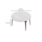 Contemporary Rectangular and Round Easy Folding Stone Dining Table