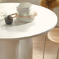 Round Dining Site Table Simple Style Solid Wood Table,35.4"L x 35.4"W x 29.5"H Clearhalo ' dining_table' 'Dining Tables & Seating' 'Dining Tables' 'furn' 'furn_dining_table' 'Furniture' 'furniture_dining_table' 'Kitchen & Dining Furniture' 'kitchen&dining_furn' 'kitchen' 'kitchen_dining_table' 1200x1200_8271d998-6fb0-4bda-a4e8-fd2cccace4a1