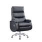 Modern Armless Office Chair Leather No Distressing Ergonomic Desk Chair