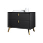 Solid Wood Night Table Contemporary Bed Nightstand with Drawers Clearhalo 'Bedroom Furniture' 'furn' 'furn_night_stand' 'Furniture' 'night_stand' 'Nightstands' 1200x1200_82753634-5da7-4967-a9d0-9cebb07751fb