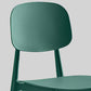 Contemporary Style Dining Chair Armless Dining Chairs with Plastic Legs for Kitchen