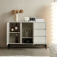 Sinterizzato Server Top Server Glam Sidetboard a buffet con porta e cassetto