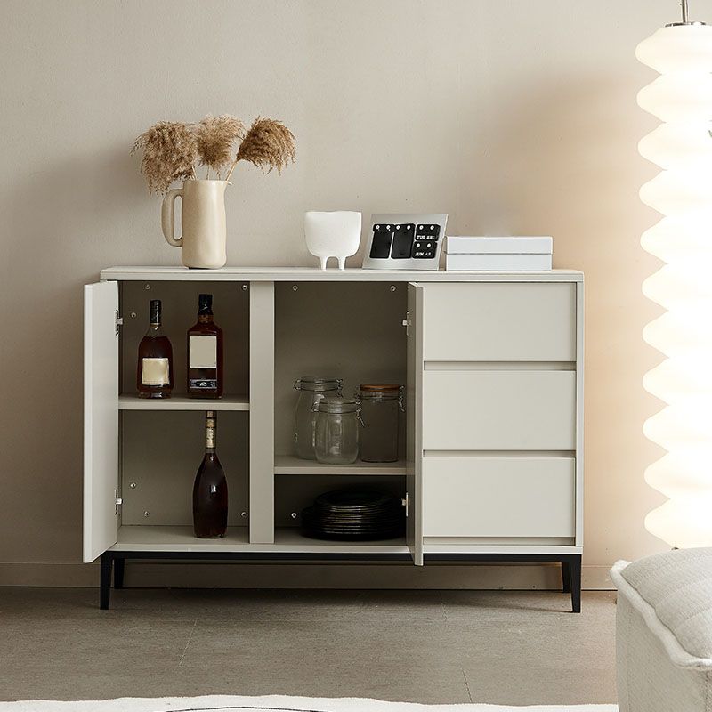 Sinterizzato Server Top Server Glam Sidetboard a buffet con porta e cassetto