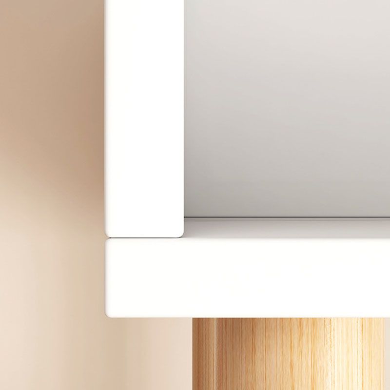 Scandinavian Vertical Bookshelf Open Etagere Manufactured Wood and Solid Wood Bookcase Clearhalo 'Bookcases' 'furn' 'furn_bookcases' 'Furniture' 'furniture_bookcases' 'Office Furniture' 1200x1200_827d4bfb-a085-4d8b-8cf9-4e05b58f77ef