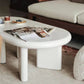 Contemporary Oval Wooden Coffee Table with 4 Legs and Wooden Top Clearhalo 'Coffee & Accent Tables' 'Coffee Tables' 'coffee_tables' 'furn' 'furn_coffee_tables' 'Furniture' 'Living Room Furniture' 1200x1200_827e4f5d-dc6f-4c1a-8a7d-2ab35a07b38e