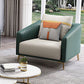 Green Living Room Sofa Sloped Arm Modern Faux Leather Settee with Brass Legs Clearhalo 'furn' 'furn_sofas' 'Furniture' 'furniture_sofas' 'Living Room Furniture' 'Sofa' 'sofas' 1200x1200_828133b2-f791-4495-ba5c-2cf21d4c2005