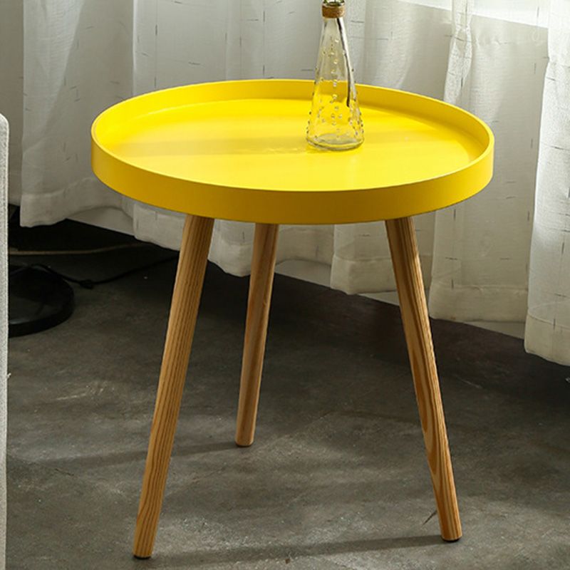 19.69 inch Wide Scandinavian Sofa Side Accent Table Wooden 3 Legs Round Side End Table Clearhalo 'Coffee & Accent Tables' 'End & Side Tables' 'end_side_tables' 'furn' 'furn_end_side_tables' 'Furniture' 'Living Room Furniture' 1200x1200_82824b24-3ef2-4058-b742-5643a59cc9ea