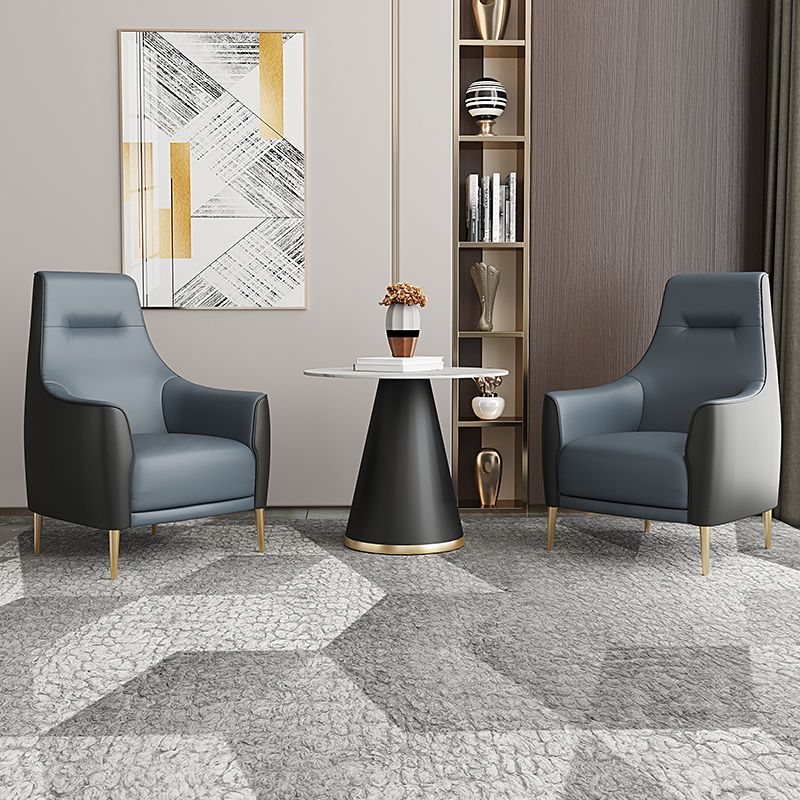 Sedia a sdraio posteriore fisso sedia laterale resistente all'acqua con gambe con tono d'oro