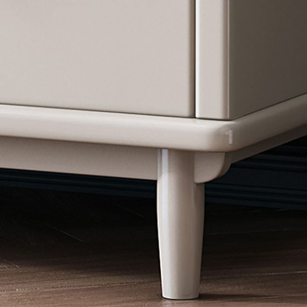 Traditionele rubberwood garderobe met lade matte afwerking Kast voor thuis