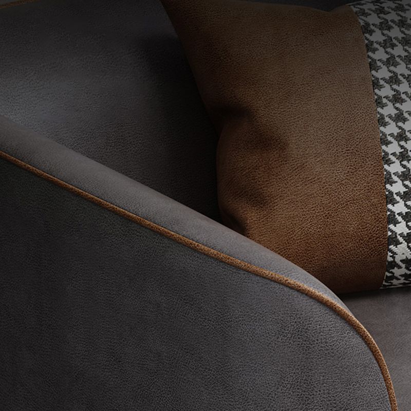 Canapé de smoking standard en faux cuir moderne canapé de salon