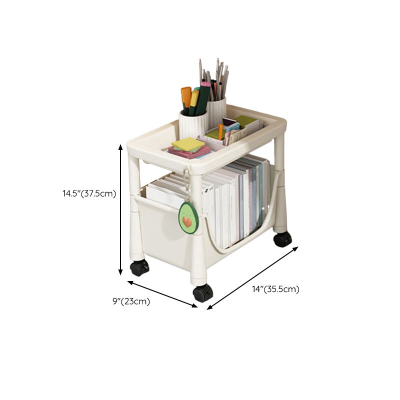 Contemporary Bookcase Vertical Plastic Book Shelf for Study Room Clearhalo 'Bookcases' 'furn' 'furn_bookcases' 'Furniture' 'Office Furniture' 1200x1200_828d429c-703d-4ad5-a034-8d00119017ee