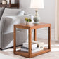 Modern Wood Side Table with no Wheels and Drawers for Living Room Clearhalo 'Coffee & Accent Tables' 'End & Side Tables' 'end_side_table' 'end_side_tables' 'furn' 'furn_end_side_tables' 'Furniture' 'furniture_end_side_table' 'Living Room Furniture' 1200x1200_8295074e-7e54-4b92-9f7a-191c5acc2f8f