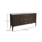 Moderno sideboard in legno buffet 3 cassetti e 2 mobili porte a buffet sideboard