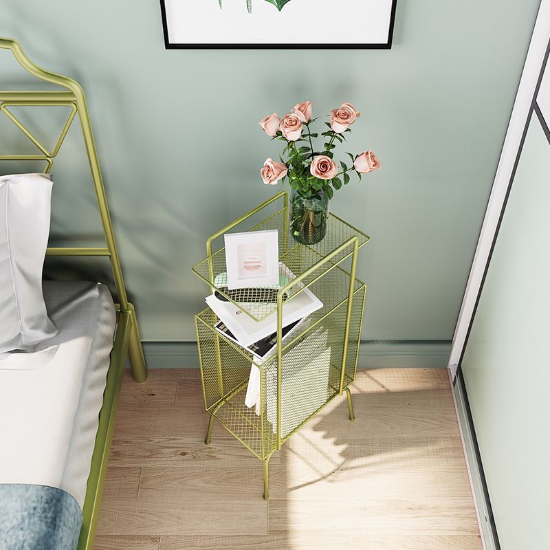 12,5 "w x 27,5" h tavolo da tavolo moderno comodino tavolo da notte di ferro per soggiorno