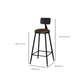 Industrial Bar Stool and Table Set 1/4/5 Pieces Pub Dining Set Clearhalo 'Bar Furniture' 'furn' 'furn_home_bar_bar_sets' 'Furniture' 'Home Bars & Bar Sets' 'home_bar_bar_sets' 'Kitchen & Dining Furniture' 1200x1200_829cbd09-5288-4c12-88ea-f763b6cecc03