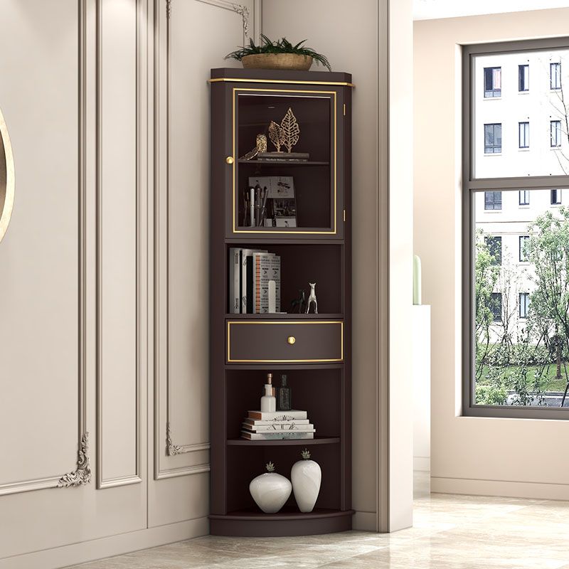 Modern Stain Resistant Chest Solid Wood Side Cabinet with Drawer Clearhalo 'Cabinets & Chests' 'cabinets_chests' 'furn' 'furn_cabinets_chests' 'Furniture' 'Living Room Furniture' 1200x1200_82a00d8b-f48d-4a6b-a95f-de618b08e3e9