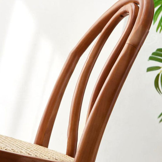 Sgabelli da bar in legno a 4 gambe in stile industriale