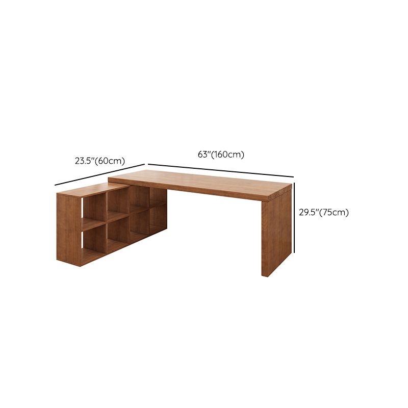 Industrial Solid Wooden Office Desk L-Shape Writing Desk for Bedroom Clearhalo 'furn' 'furn_office_desk' 'Furniture' 'Office Desks' 'Office Furniture' 'office_desk' 1200x1200_82a44a78-af0f-4441-9649-af11fd588644