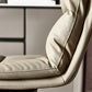 Contemporain sans bras chaise de chaise de bureau en cuir pour le bureau