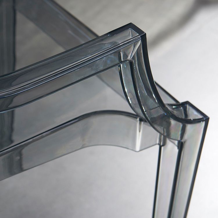 Scandinavian Plastic Dining Arm Chair Open Back Side Chair for Home Use Clearhalo ' kitchen&dining_furn' 'Dining Chairs' 'Dining Tables & Seating' 'dining_chair' 'furn' 'furn_dining_chair' 'Furniture' 'furniture_dining_chair' 'Kitchen & Dining Furniture' 'kitchen' 1200x1200_82ac6887-aa2c-49dd-807e-2027613ef73b