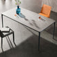 Contemporary Rectangle Dining Table Sintered Stone Dining Table with 4 Grey Legs Clearhalo ' dining_table' 'Dining Tables & Seating' 'Dining Tables' 'furn' 'furn_dining_table' 'Furniture' 'furniture_dining_table' 'Kitchen & Dining Furniture' 'kitchen&dining_furn' 'kitchen' 'kitchen_dining_table' 1200x1200_82ae3833-3774-476d-8867-9e9794531d77