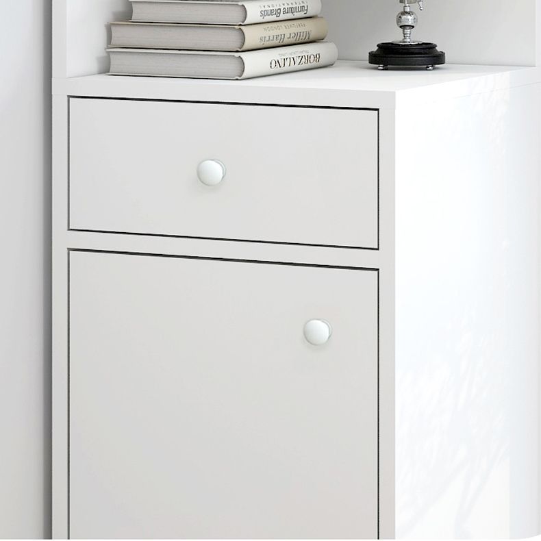 Contemporary 1 Door Accent Cabinet Corner Straight Legs Storage Cabinet Clearhalo 'Cabinets & Chests' 'cabinets_chests' 'furn' 'furn_cabinets_chests' 'Furniture' 'Living Room Furniture' 1200x1200_82afd8cd-57c6-4c68-8ba1-ad20f1c6d8fb