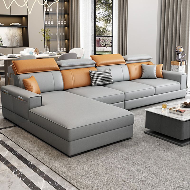 静止フェイクレザーリビングルーム座席埋没腕クッションノルディックソファ