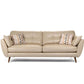 Genuine Leather Flared Arm Sofa Modern Jewel-tuft Wood Legs Sofa Clearhalo 'furn' 'furn_sofas' 'Furniture' 'furniture_sofas' 'kitchen' 'kitchen_sofas' 'Living Room Furniture' 'Sofa' 'sofas' 1200x1200_82b56c39-5a6f-44c9-9e92-d53f04ee3ad4
