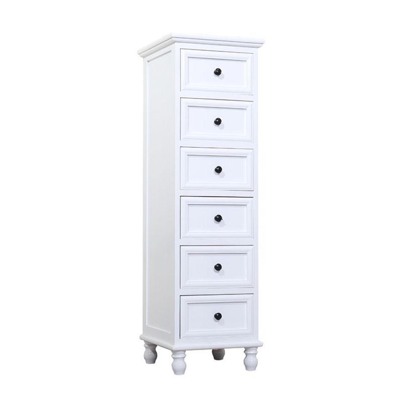 Solid Wood Accent Chest with Drawers 13.77" Wide Chest with Bun Feet Clearhalo 'Cabinets & Chests' 'cabinets_chests' 'furn' 'furn_cabinets_chests' 'Furniture' 'Living Room Furniture' 1200x1200_82b57f49-b322-4ad2-8587-4498f9e2003c