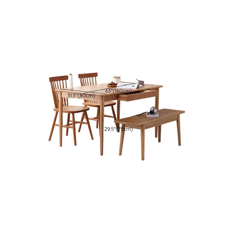 1/4/5 pièces de meubles de salle à manger