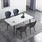 Rectangle Industrial Style Dining Table Sintered Stone Fixed Table for Kitchen Clearhalo ' dining_table' 'Dining Tables & Seating' 'Dining Tables' 'furn' 'furn_dining_table' 'Furniture' 'furniture_dining_table' 'Kitchen & Dining Furniture' 'kitchen&dining_furn' 'kitchen' 'kitchen_dining_table' 1200x1200_82b73b0a-7da0-47aa-b04d-ad4881c4c05b