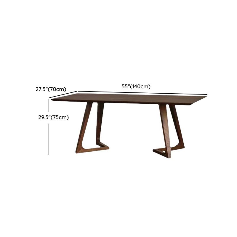 1/2/3/5 Pieces Rectangle Dining Set Solid Wood Dining Table with Wooden Chairs Clearhalo 'Dining Room Sets' 'Dining Tables & Seating' 'dining_room_set' 'furn' 'furn_dining_room_set' 'Furniture' 'Kitchen & Dining Furniture' 1200x1200_82ba16f9-f03f-47d5-a39a-3422f8d0db2b