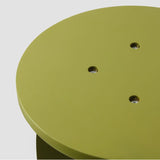 Round/free Shape Square Block Base Glass/solid Wood Table Modern Style Coffee Table