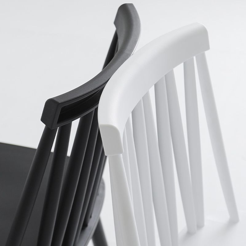 Contemporary Style Plastic Chair Dining Armless Chairs for Kitchen Clearhalo 'Dining Chairs' 'Dining Tables & Seating' 'dining_chair' 'furn' 'furn_dining_chair' 'Furniture' 'furniture_dining_chair' 'Kitchen & Dining Furniture' 1200x1200_82bbddb0-987e-4fa4-9398-df8de7c95674