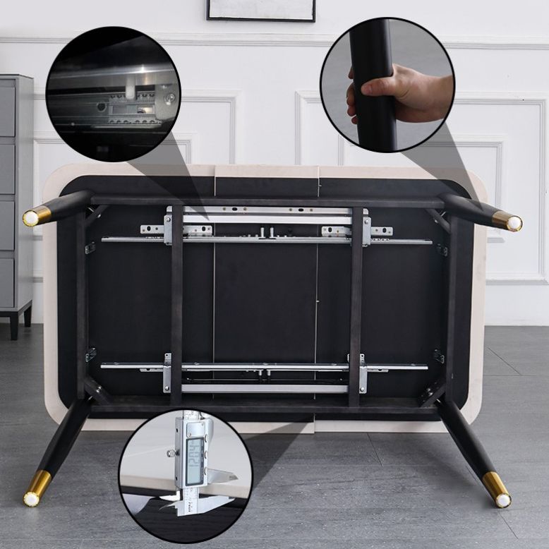 Modern 1/2/5/7 Pieces Dinette Set Rectangle Dining Table Set Clearhalo 'Dining Room Sets' 'Dining Tables & Seating' 'dining_room_set' 'furn' 'furn_dining_room_set' 'Furniture' 'furniture_dining_room_set' 'Kitchen & Dining Furniture' 'kitchen&dining_furn' 'kitchen' 1200x1200_82be4035-b65e-4e16-96f1-3b134693f413