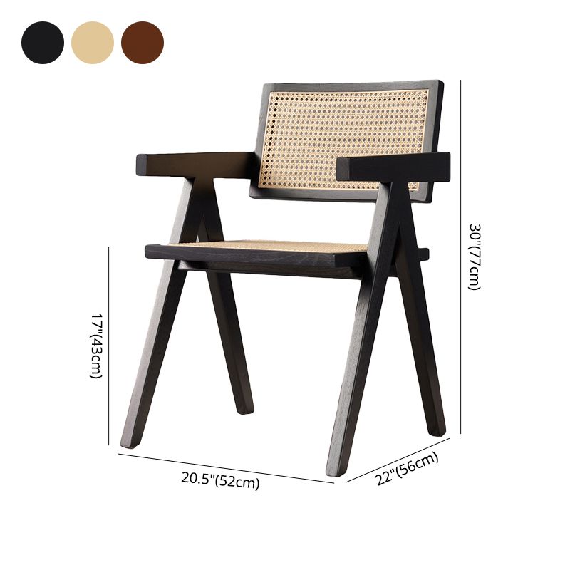 Contemporary Style Open Back Dining Side Chair Wood Single Dining Chair Clearhalo ' kitchen&dining_furn' 'Dining Chairs' 'Dining Tables & Seating' 'dining_chair' 'furn' 'furn_dining_chair' 'Furniture' 'furniture_dining_chair' 'Kitchen & Dining Furniture' 'kitchen' 1200x1200_82bff4f3-7c83-4a78-a2c5-9dbcfd7b1e80