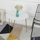 Contemporary 3 Legs Metal End Table Round Side End Table for Living Room