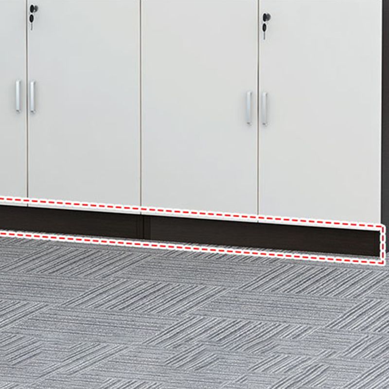 Gabinetto del file Office verticale per ripiani di archiviazione in legno moderno con blocco