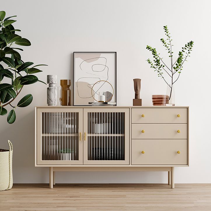 Sideboard da pranzo rettangolo moderno moderno mobile in legno