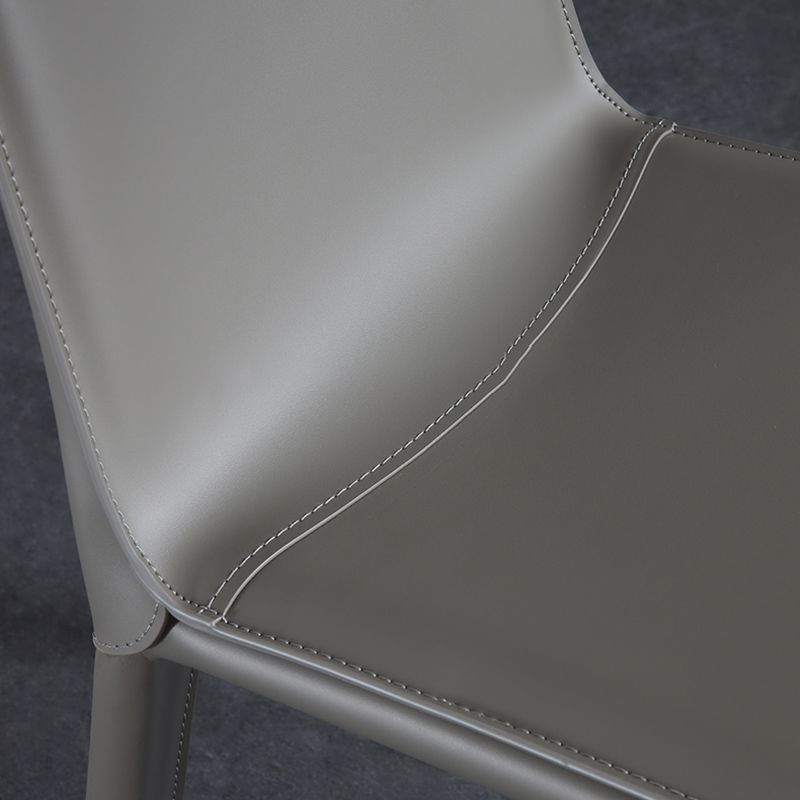 Modern Armless Dining Chairs Low Back Upholstered Side Chair Clearhalo 'Dining Chairs' 'Dining Tables & Seating' 'dining_chair' 'furn' 'furn_dining_chair' 'Furniture' 'Kitchen & Dining Furniture' 1200x1200_82c6c692-c7a8-4a59-9c1e-a80fb3bab02e