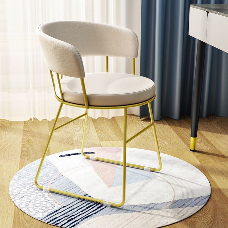 Scandinavian Upholstered Side Chairs Armless Open Back Chairs Clearhalo 'Dining Chairs' 'Dining Tables & Seating' 'dining_chair' 'furn' 'furn_dining_chair' 'Furniture' 'furniture_dining_chair' 'Kitchen & Dining Furniture' 1200x1200_82cb36d6-6036-41b7-b833-ce62c248511a