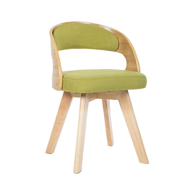 Contemporary Swivel Side Dining Room Chair Open Back Chair for Home Use Clearhalo ' kitchen&dining_furn' 'Dining Chairs' 'Dining Tables & Seating' 'dining_chair' 'furn' 'furn_dining_chair' 'Furniture' 'furniture_dining_chair' 'Kitchen & Dining Furniture' 'kitchen' 1200x1200_82cba81d-8f8c-449a-8abc-3b6baa0e29d0