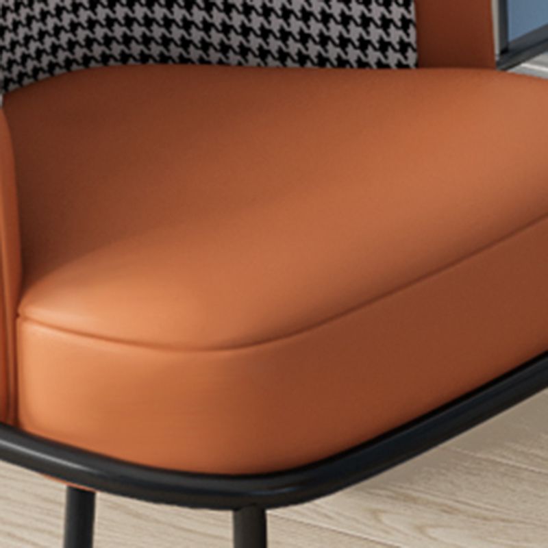 Modernism Glass Top Vanity Dressing Table 3 Drawers Vanity Desk with Stool