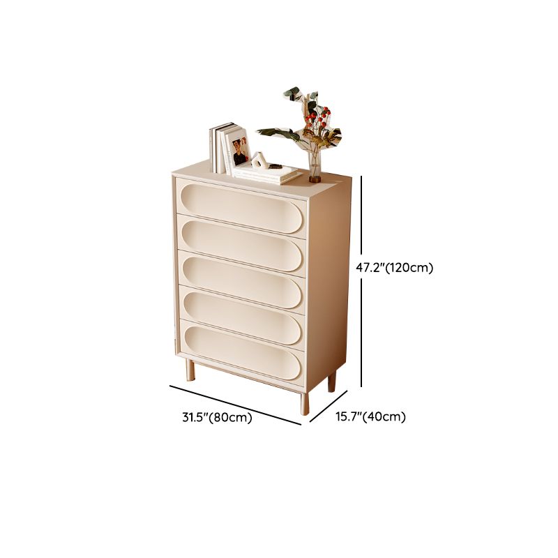Modernisme horizontaal dubbele dressoir dressoir met laden opslag voor slaapkamer