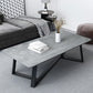 Frame 15.7" H 1 Single Cocktail Table Rectangular Slate Simple Coffee Table Clearhalo 'Coffee & Accent Tables' 'Coffee Tables' 'coffee_tables' 'furn' 'furn_coffee_tables' 'Furniture' 'Living Room Furniture' 1200x1200_82d1b812-87d3-4021-9736-7d30a4ff664c