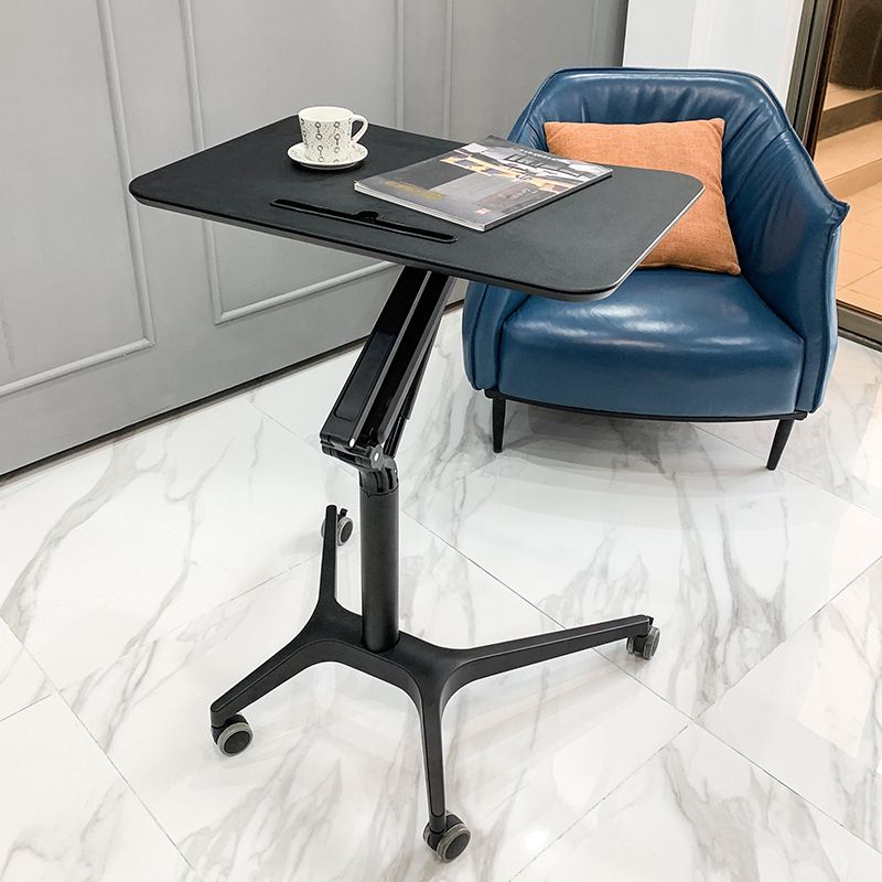 Office in legno moderno Distanne rettangolare Tavoli mobili con ruote per ufficio