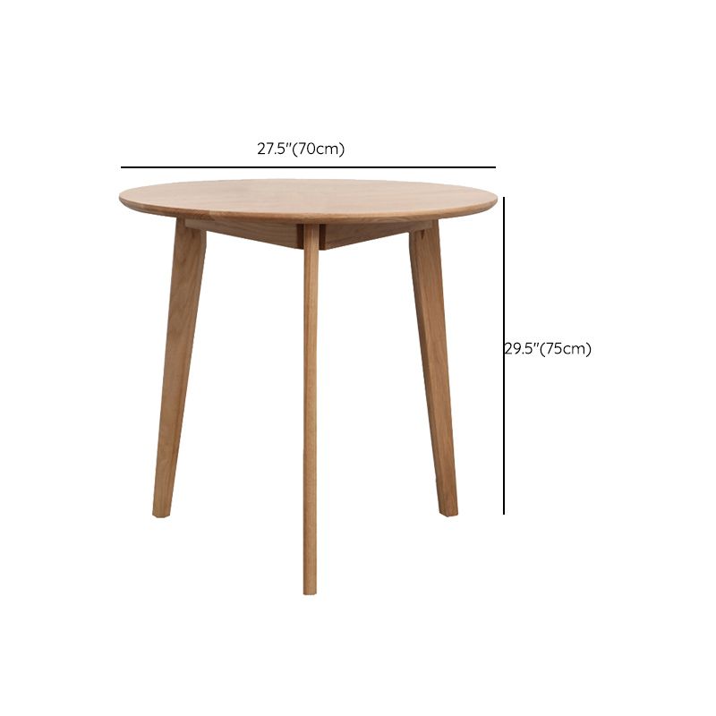 Modern Oak Wood Dining Set 1/2/3/5 stuks Bruine dinette set met stoelen